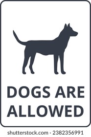 Monochromatic Dogs are allowed Symbol. 
