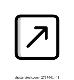 Gráfico monocromático de um parêntese aberto sobre um fundo preto. Estilo de design limpo, minimalista adequado para várias aplicações visuais.