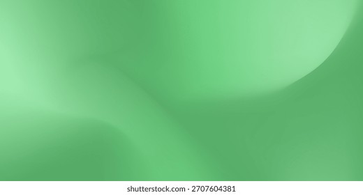 Estilo verde monocromático gradiente malha fundo agradável para cartão de papel de parede e conceito de arte de banner