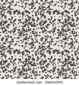 Monochromatic hand drawn seamless pattern with dirt.