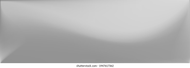 Fondo de líneas horizontales naturales monocromáticas. Malla de gradiente ondulado blanco y negro de agua. Fondo de moda de plata de aluminio. Ilustración de textura desdibujada en blanco. Malla gradiente ondulada gris.