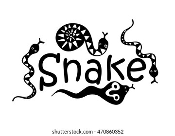monochromatic picture of a lizard, funny, stylized, black-white, yellow, sun, joyful, kids