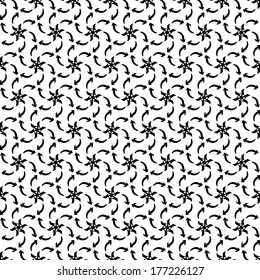 Monochromatic seamless background with arrows
