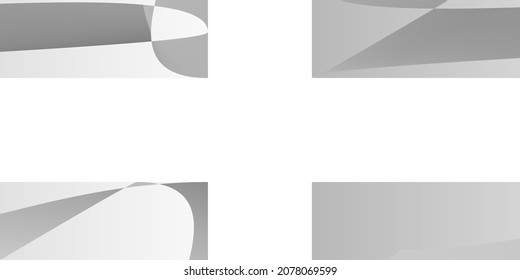 Monochromatic Smooth Shape Alluminium Blurred Background. Fluid Layers Minimal Grey Gradient Mesh. Gray Technology Silver Metallic Illustration. Futuristic Modern Dynamic Digital Modern Design.