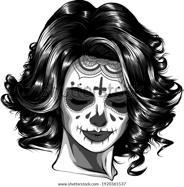 1,299 Calavera Girls Stock Vectors, Images & Vector Art | Shutterstock