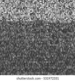 Monochromatic vector grunge background of stripes and lines. Element for design.