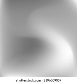 Monochromatic Water Blurred Fluid Curve Swirl Gradient Mesh. Metallic Dynamic Liquid Dark Blurry Texture. Calm Wavy Silver Grey Aluminium Gradient Backdrop. Sky Soft Light Curve Wallpaper.