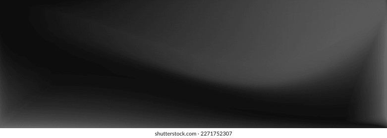 Monochromatic Wavy Gradient Mesh. Natural Water Modern Design Backdrop. Vibrant  Silver Trendy Background. Metallic Alluminium Wavy Gradient Mesh. Gray Smooth Surface Illustration.