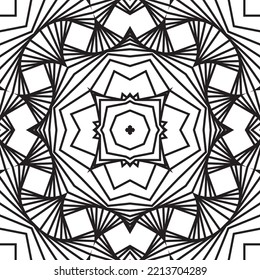 Monochrome 3D mesh geometric shapes Vector Twisted Curved Stripe Modern Trendy Illustration of black white background. pattern,