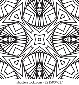 Monochrome Abstract 3d dynamical rippled texture, Abstract dynamical crumpled texture. 3D pattern. The illusion of movement pattern.