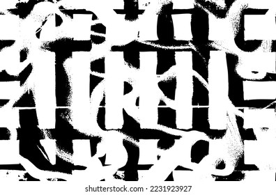 Fondo abstracto monocromo negro y blanco