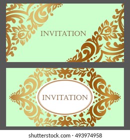 Monochrome abstract background for design your text. Card design template. Can be used for invitation, menu, ottoman, card design, for pillow design, banners, signs and others.