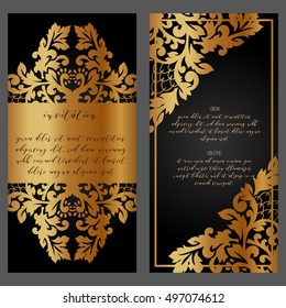 Monochrome abstract background for design your text. Card design template. Can be used for invitation, menu, ottoman, card design, for pillow design, banners, signs and others.