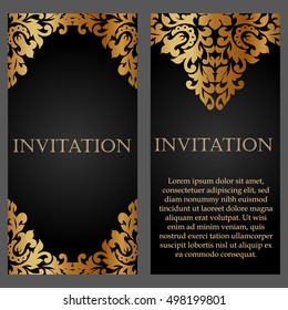 Monochrome abstract background for design your text. Card design template. Can be used for invitation, menu, ottoman, card design, for pillow design, banners, signs and others.