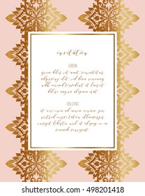 Monochrome abstract background for design your text. Card design template. Can be used for invitation, menu, ottoman, card design, for pillow design, banners, signs and others.