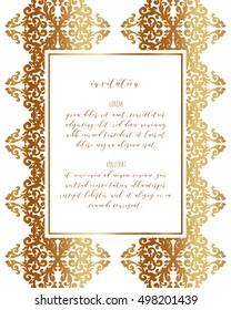 Monochrome abstract background for design your text. Card design template. Can be used for invitation, menu, ottoman, card design, for pillow design, banners, signs and others.