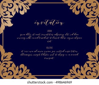 Monochrome abstract background for design your text. Card design template. Can be used for invitation, menu, ottoman, card design, for pillow design, banners, signs and others.