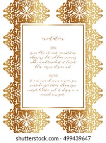 Monochrome abstract background for design your text. Card design template. Can be used for invitation, menu, ottoman, card design, for pillow design, banners, signs and others.