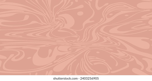 Monochrome abstract background with marbling - hand drawn vector illustration.