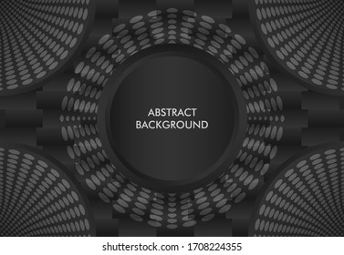 fondo abstracto monocromo con estilo moderno y color dominante negro y gris. Se puede utilizar en formato digital, papel pintado, banner, fondo, afiche, portada y mucho más