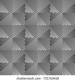 Monochrome Abstract background from straight lines. Vector