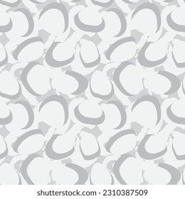 Diseño de patrones de pincel monocromo para textiles de moda, gráficos y artesanías