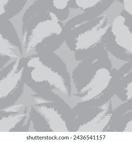 Diseño de patrones de pinceladas abstractas monocromas para textiles de moda, gráficos y artesanías