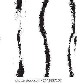 Diseño de patrones de pinceladas abstractas monocromas para textiles de moda, gráficos y artesanías