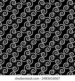 Monochrome Abstract Dynamic Pattern Background