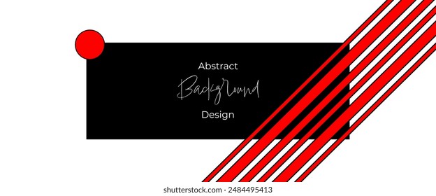 Monochrome Abstract Dynamic Pattern Background