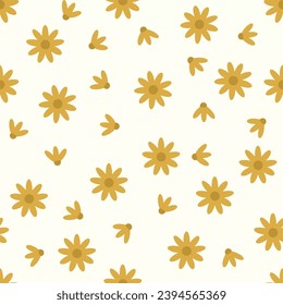 Monochrome Abstract elegance floral pattern background floral design.