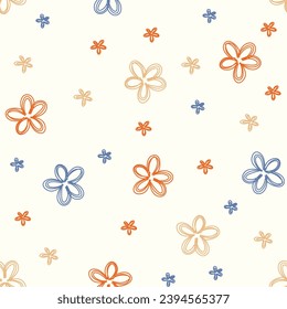 Monochrome Abstract elegance floral pattern background floral design.