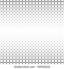 Monochrome abstract ellipse pattern background - black and white geometric halftone vector graphic design