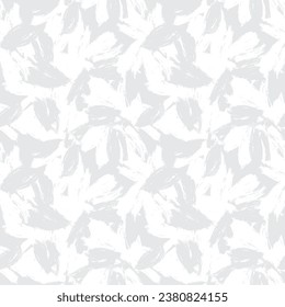 Monochrome Abstract Floral seamless pattern design for fashion textiles, graphics, backgrounds and crafts
