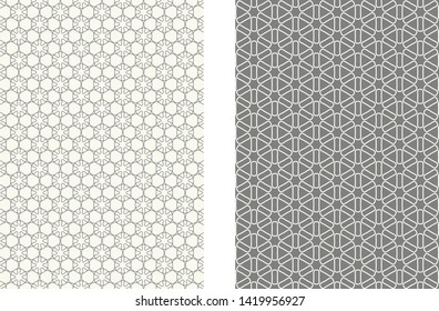 Monochrome abstract geometric line pattern, size A4. Trendy linear background collection. Cover header design for wallpaper, flyer, book, brochure, business card. Black and white graphic illustration