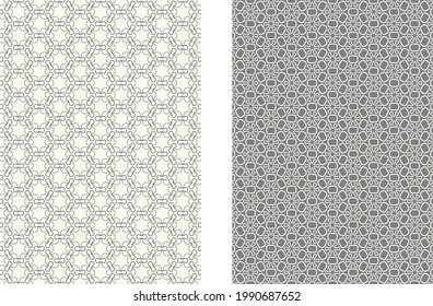 Patrón de línea geométrica abstracta monocromo, tamaño A4. Colección de fondo lineal de moda. Diseño de cabecera de carátula para papel de pared, volante, libro, folleto, tarjeta de visita. Ilustración gráfica en blanco y negro