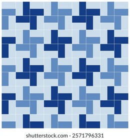 Monochrome abstract geometric poster template with modern shapes pattern