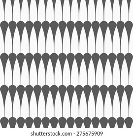 Monochrome abstract geometrical pattern. Modern gray seamless background. Flat simple design.Gray vertical clubs.