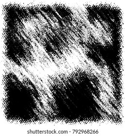 Monochrome abstract grunge background black and white vector