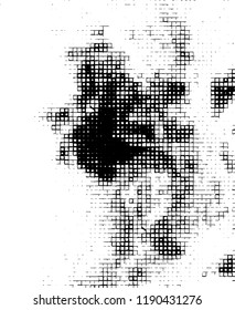 Monochrome abstract grunge background. Vector pattern black and white