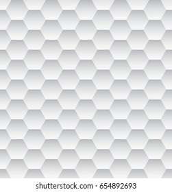 Monochrome Abstract Hexagon Texture. Hexagon pattern background.