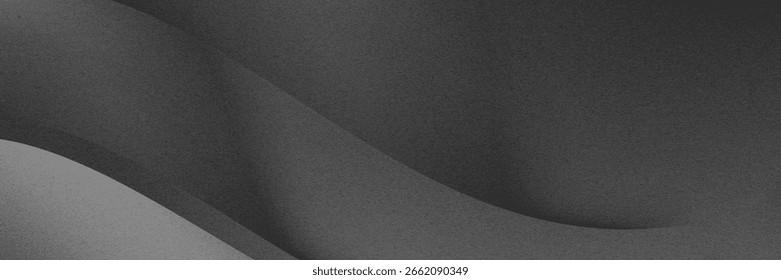 Monochrom abstrakter metallischer dunkler Hintergrund mit Rauschen