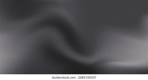 Monochrom abstrakter metallischer dunkler Hintergrund mit Rauschen