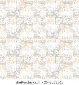 A monochrome abstract pattern with halftone grunge stripes and vertical lines. Ideal for covers, textiles, and digital backgrounds. Vector format.