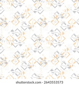A monochrome abstract pattern with halftone grunge stripes and vertical lines. Ideal for covers, textiles, and digital backgrounds. Vector format.
