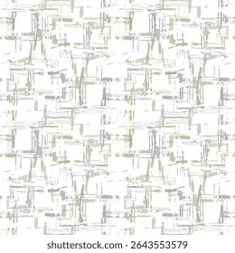 A monochrome abstract pattern with halftone grunge stripes and vertical lines. Ideal for covers, textiles, and digital backgrounds. Vector format.