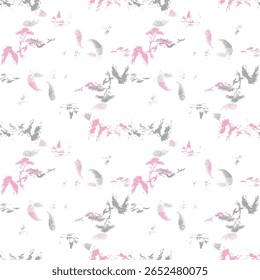 A monochrome abstract pattern with halftone grunge stripes and vertical lines. Ideal for covers, textiles, and digital backgrounds. Vector format