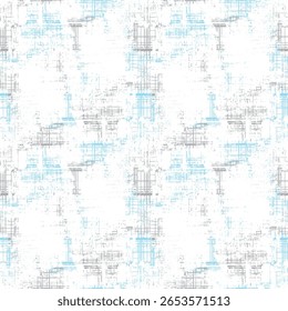 Un patrón abstracto monocromo con rayas grunge semitonos y líneas de Vertical. Ideal para fundas, textiles y fondos digitales. Formato de Vector.