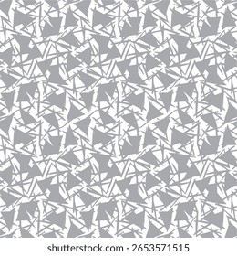 Un patrón abstracto monocromo con rayas grunge semitonos y líneas de Vertical. Ideal para fundas, textiles y fondos digitales. Formato de Vector.