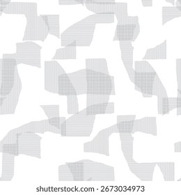 A monochrome abstract pattern with halftone grunge stripes and vertical lines. Ideal for covers, textiles, and digital backgrounds. Vector format.